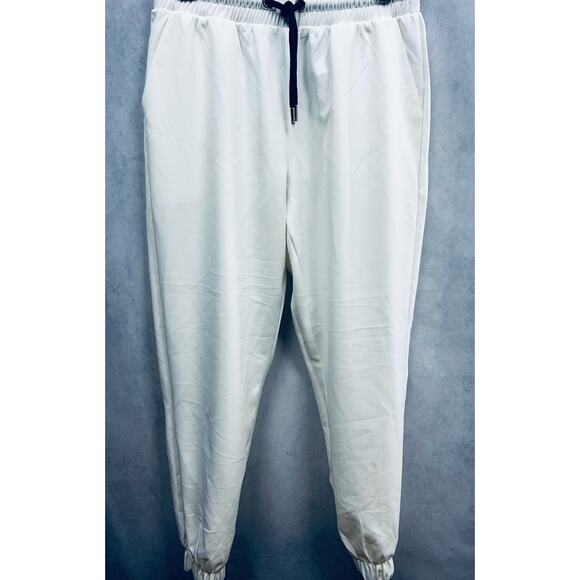 Zara 5039 Cream Womens Joggers Size Small NWT - Picture 3 of 11